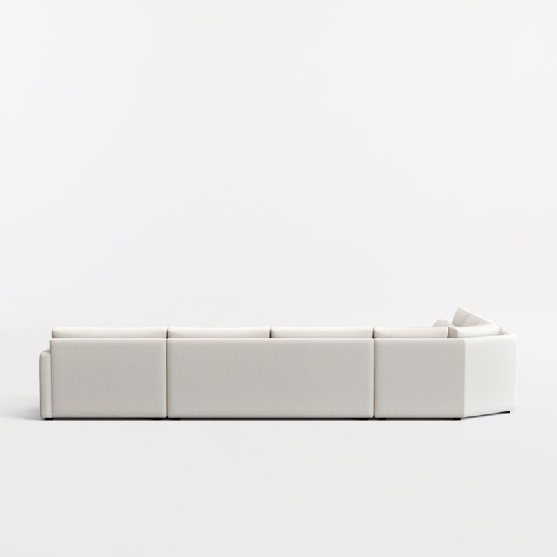 Retreat 4-Piece L-Shaped Wedge Bench Sectional Sofa with Chaise Lounge - image 6 of 7