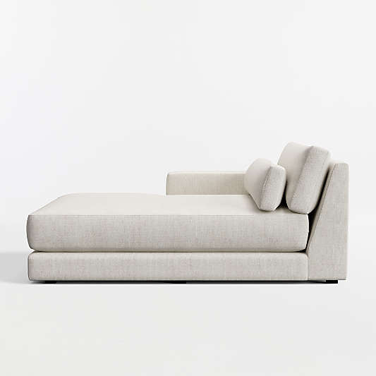 Retreat Left-Arm Extra Wide Chaise Lounge Sectional Piece