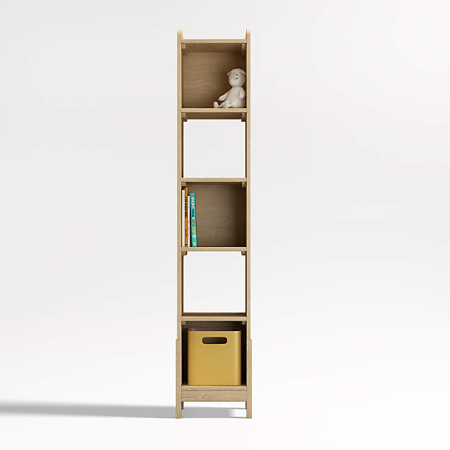 Rue Natural Wood 8Cube Kids Bookcase Crate & Kids