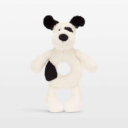 Jellycat ® Rufferty Puppy Plush Baby Rattle