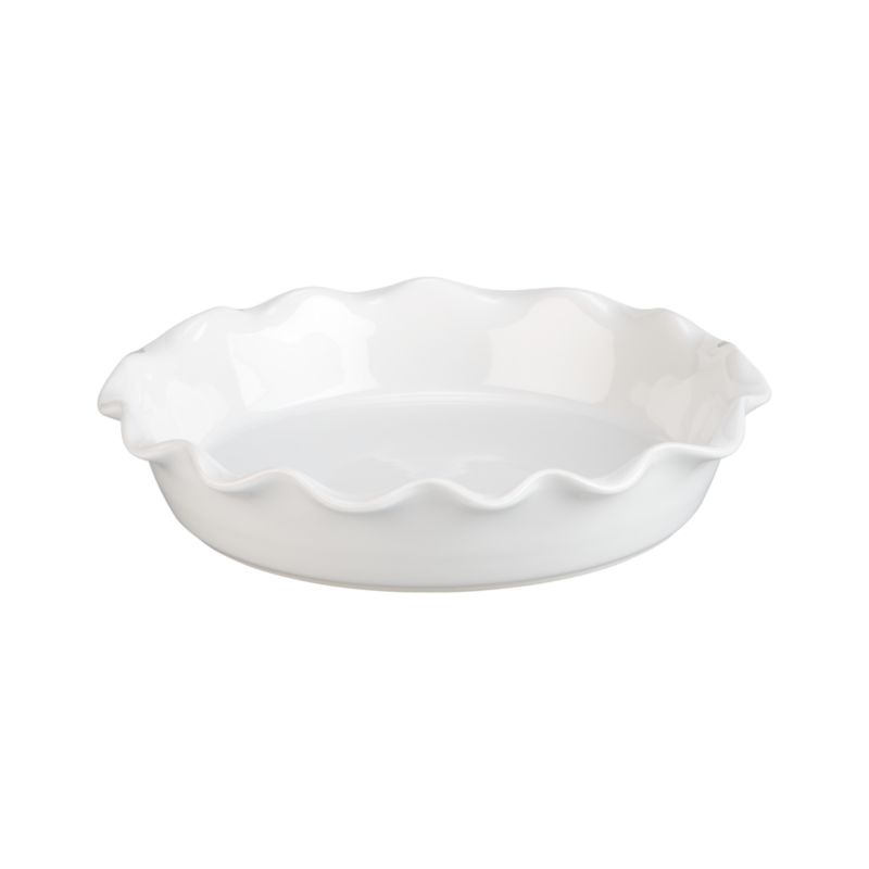 Ruffled Pie Dish | Crate & Barrel