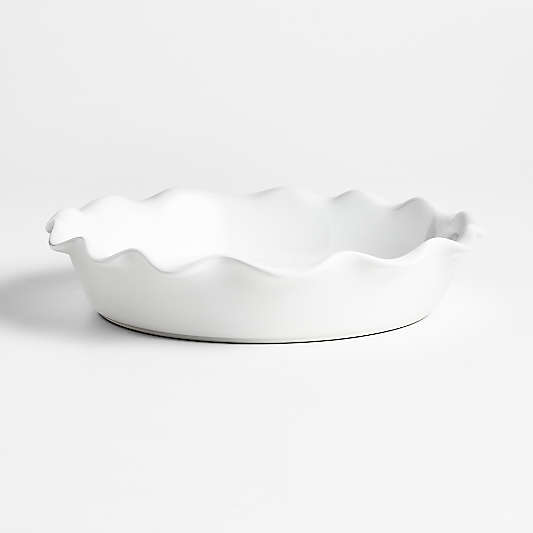 Ruffled Pie Dish