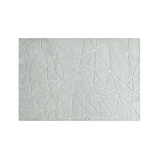 Crystal Mosaic 8 x 10' Grey Rug