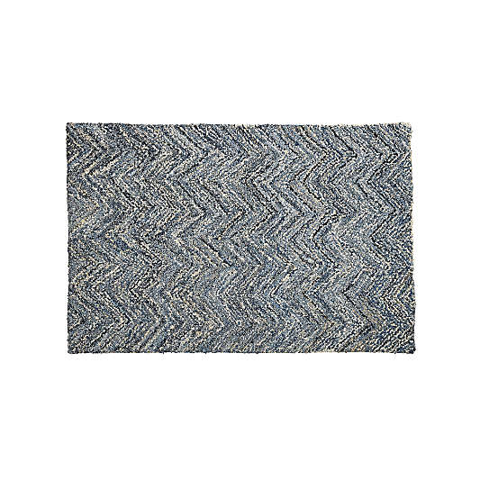 Denim Rag 5 x 8' Rug