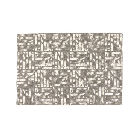 Tally 5 x 8' Grey Rug