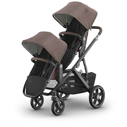 UPPAbaby RumbleSeat V3 Owen Mocha Brown Melange with Graphite Frame Baby Stroller Seat