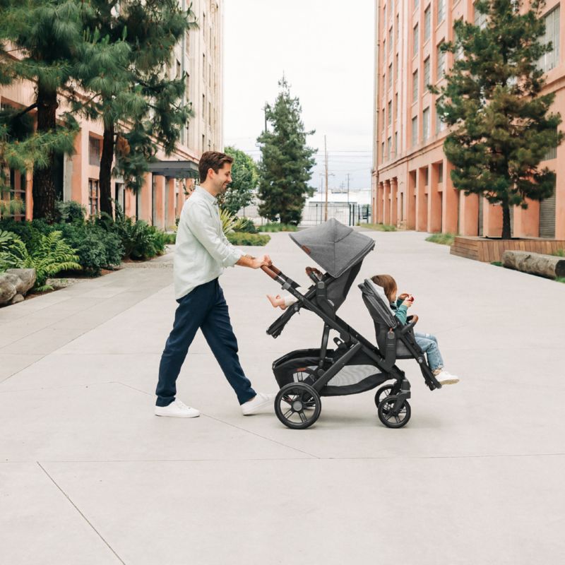 UPPAbaby ® RumbleSeat V3 Ada Sandstone Melange with Carbon Frame Baby Stroller Seat - image 3 of 7