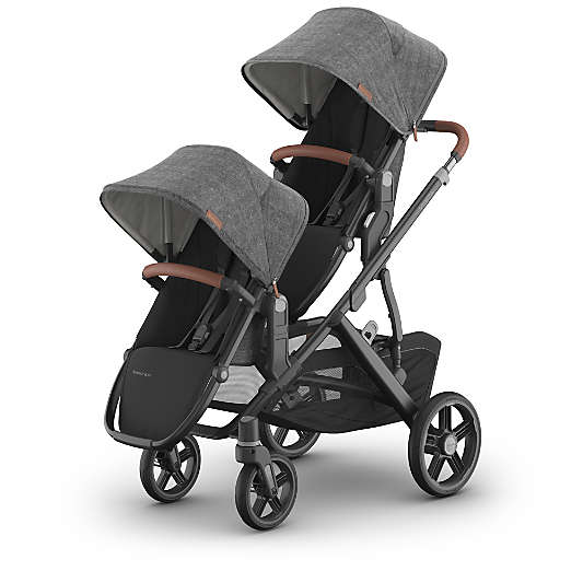 UPPAbaby ® RumbleSeat V3 Greyson Charcoal Melange with Black Frame Baby Stroller Seat