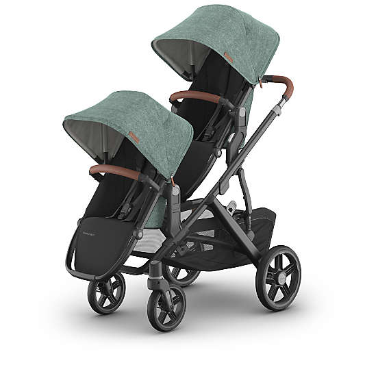 UPPAbaby ® RumbleSeat V3 Gwen Green Melange with Black Frame Baby Stroller Seat