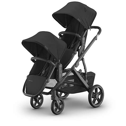 UPPAbaby ® RumbleSeat V3 Jake Charcoal Black with Black Frame Baby Stroller Seat