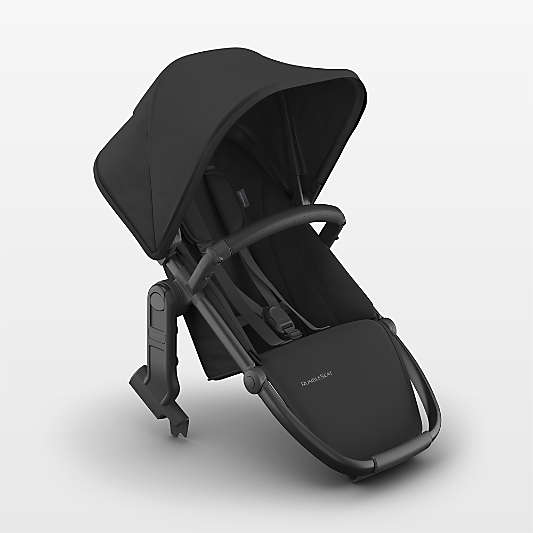 UPPAbaby ® RumbleSeat V3 Jake Charcoal Black with Black Frame Baby Stroller Seat