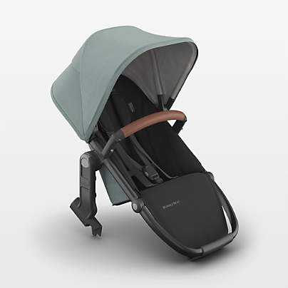 UPPAbaby ® RumbleSeat V3 Kenzi Mystic Aqua Blue with Black Frame Baby Stroller Seat