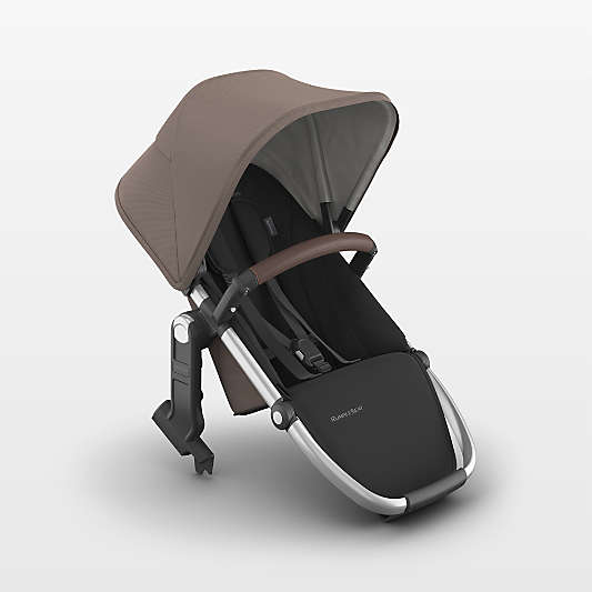 UPPAbaby ® RumbleSeat V3 Theo Dark Taupe with Silver Frame Baby Stroller Seat