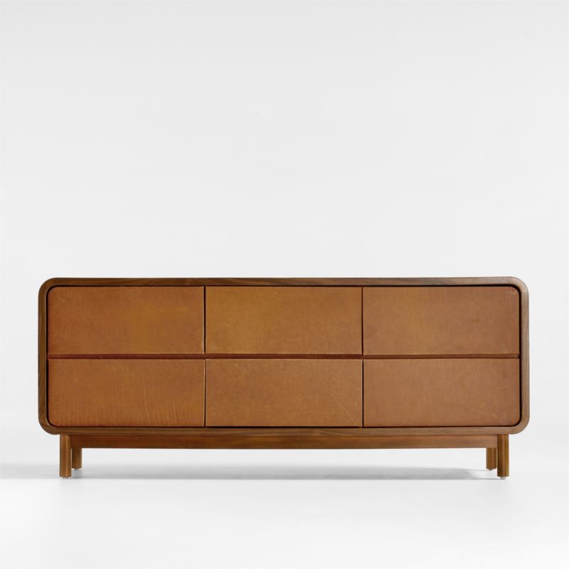 Shinola Runwell Walnut 6-Drawer Dresser - image 0 of 6