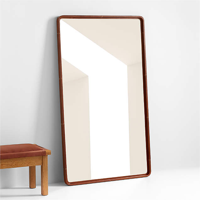 Emmy Brass Floor Mirror + Reviews Crate & Barrel Canada