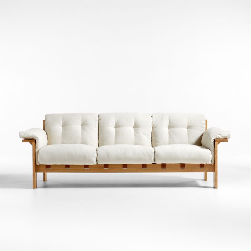 Shinola Runwell Wood Frame Sofa