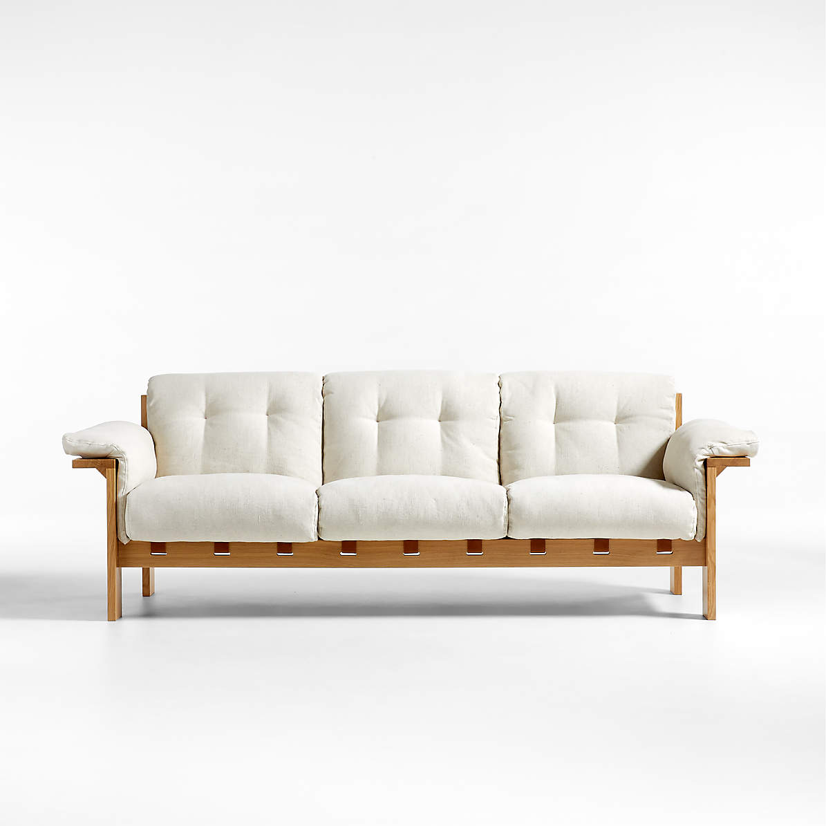 Shinola Runwell Wood Frame Sofa + Reviews