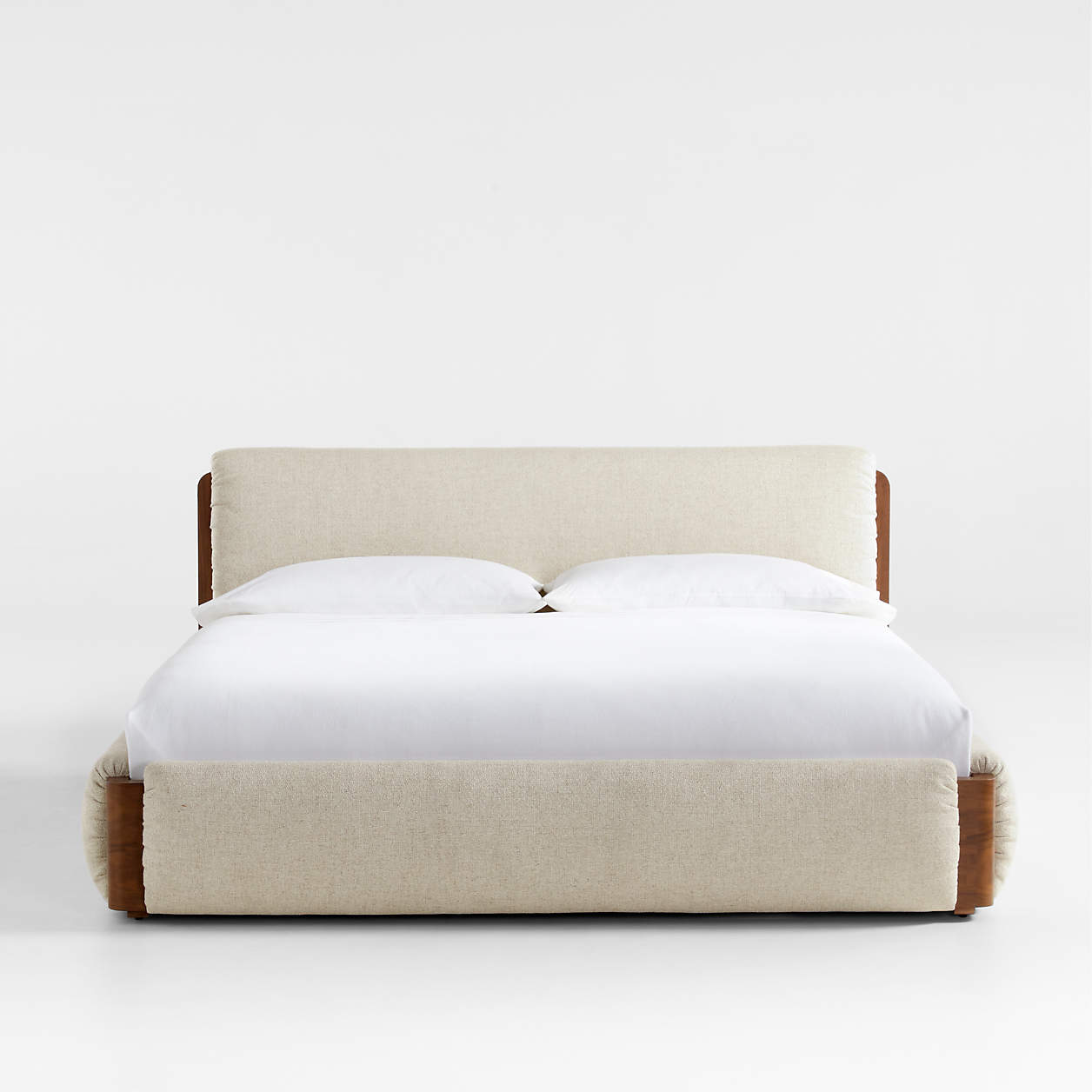 Shinola Runwell King Upholstered Bed | Crate & Barrel