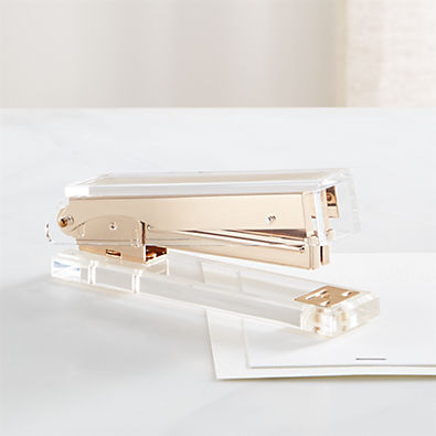 View Russell + Hazel Gold and Acrylic Stapler details