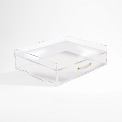 View Russell + Hazel Acrylic Inbox with Drawer details