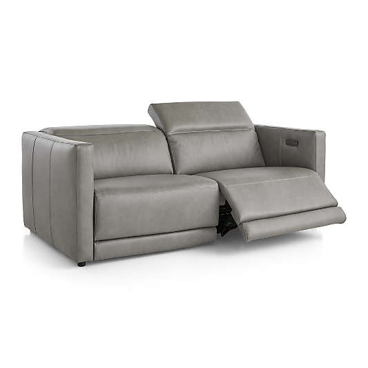 Russo Leather Power Reclining Sofa 79"