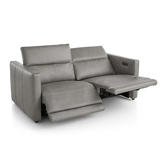 Russo 79" Leather Power Reclining Sofa