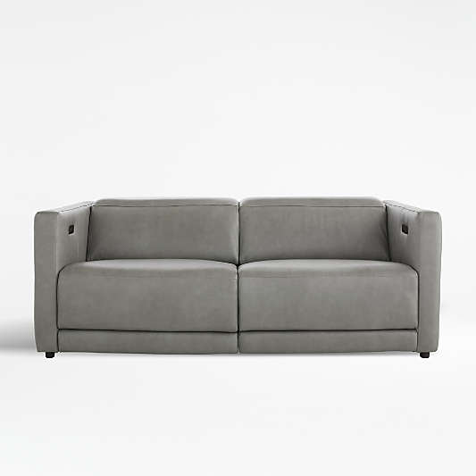 Russo Leather Power Reclining Sofa 79"