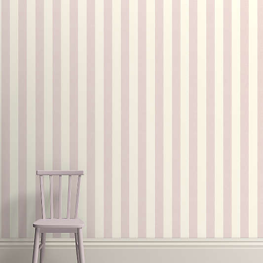Riviera Stripe Purple Peel and Stick Wallpaper
