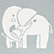Baby Blue Elephant