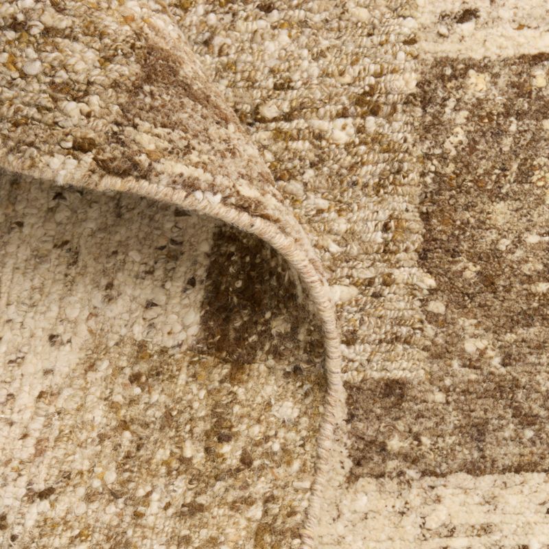Rye Wool Handknotted Brown Area Rug 12'x15' - image 1 of 4