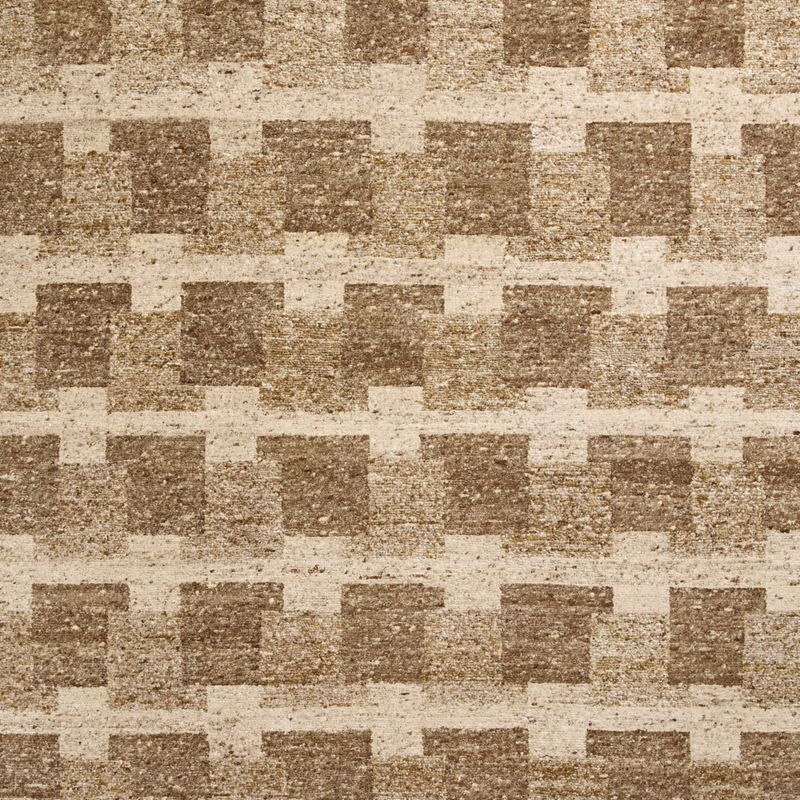 Rye Wool Handknotted Brown Area Rug 12'x15' - image 3 of 4