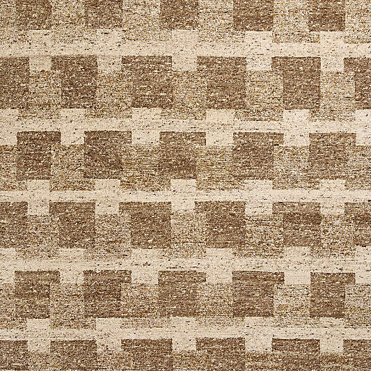 Rye Wool Handknotted Brown Rug