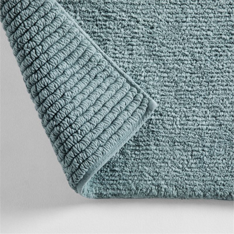 Rylan Cotton Ribbed Reversible Dusk Bath Runner Rug 24"x60" - image 2 of 4