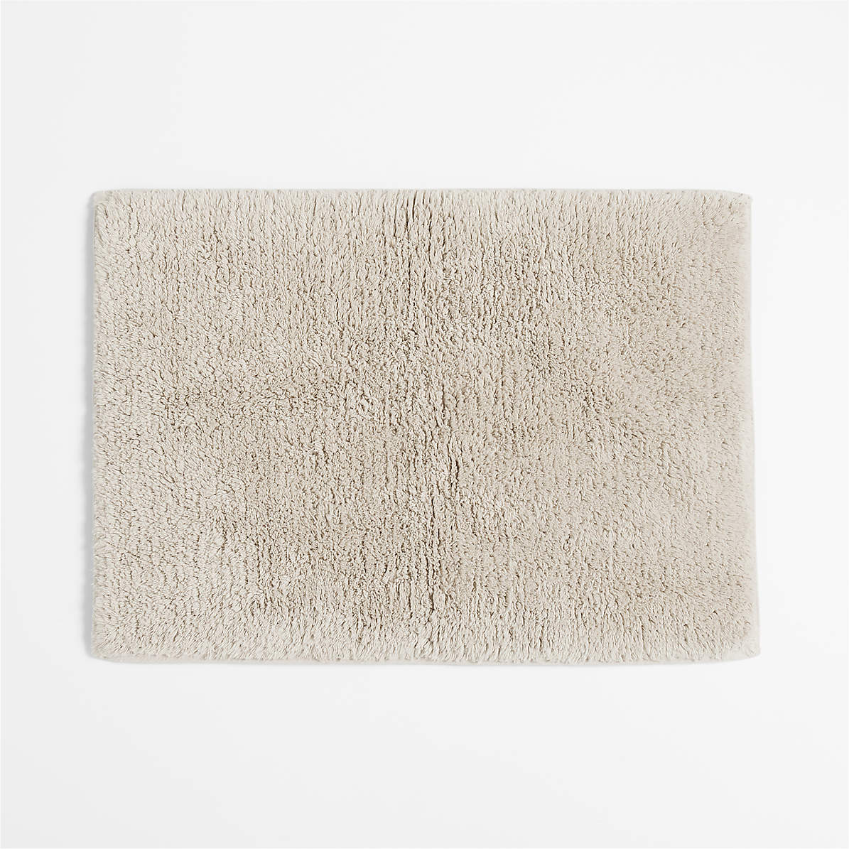 Rylan Organic Cotton Natural Taupe Bath Mats