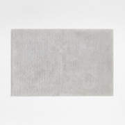 Rylan Organic Cotton Silver Bath Mat 24"x36"