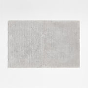 Rylan Organic Cotton Silver Bath Mat 24"x36"