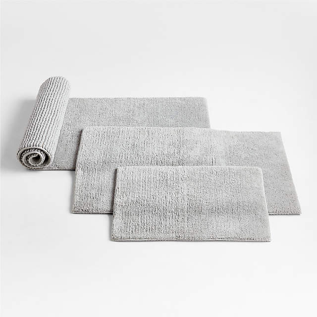 Orme Bath Rug Red Barrel Studio Color: Gray, Size: 20 W x 60 L