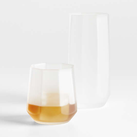 Ryo Frosted Cocktail Glasses