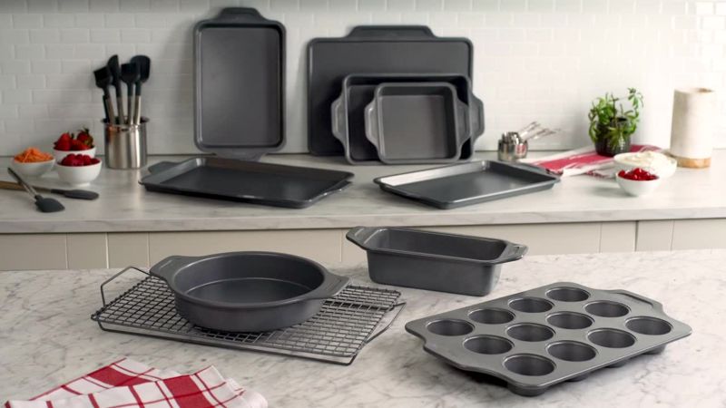 Play All Clad Pro Release 10-Piece Non-Stick Bakeware Set - video 1 of 2