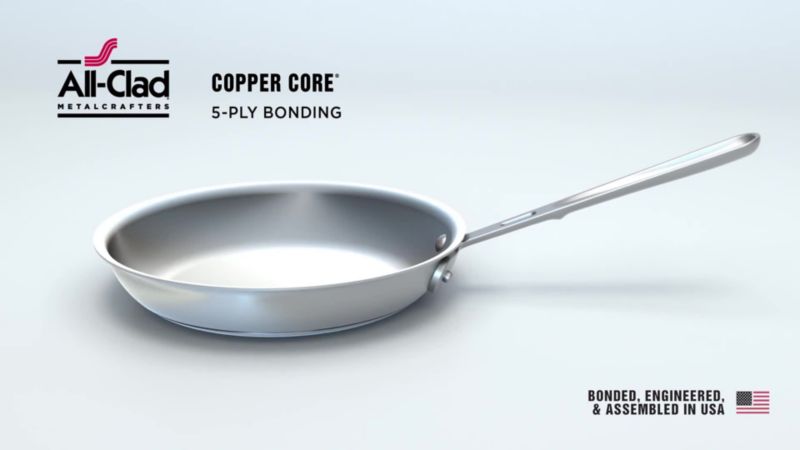 Play All-Clad ® Copper Core 10-Piece Cookware Set with Bonus - video 3 of 3