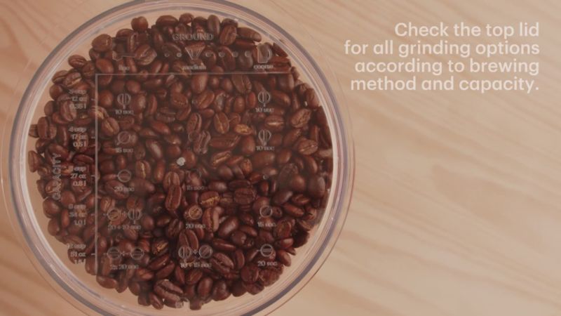 Play Bodum ® Electric Burr Coffee Grinder - video 2 of 2