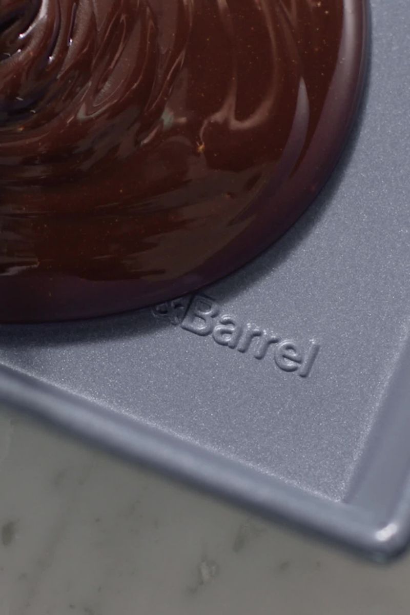 Play Crate & Barrel Slate Blue Quarter Sheet Pan - video 1 of 1