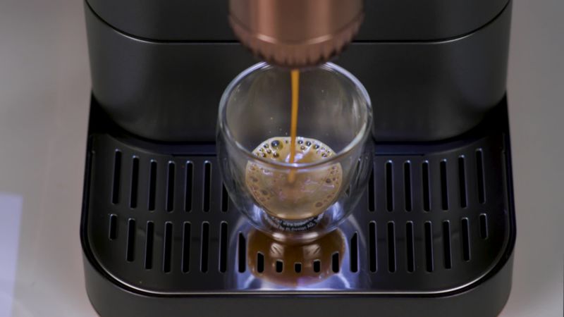 Play Café™ Matte White Affetto Automatic Espresso Machine - video 1 of 1