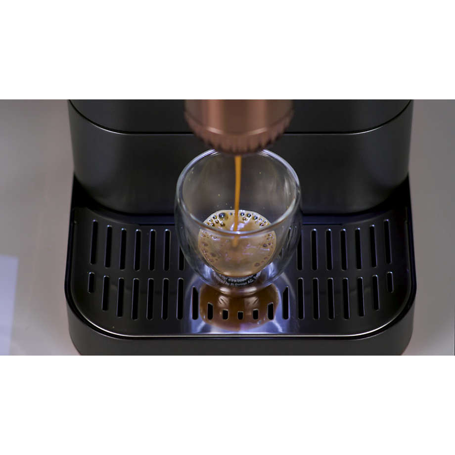 GE Cafe Matte Black Affetto Automatic Espresso Machine + Reviews, Crate &  Barrel