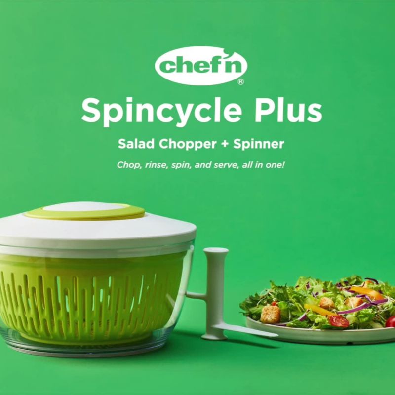 Play Chef'N Salad Spinner and Chopper - video 2 of 2