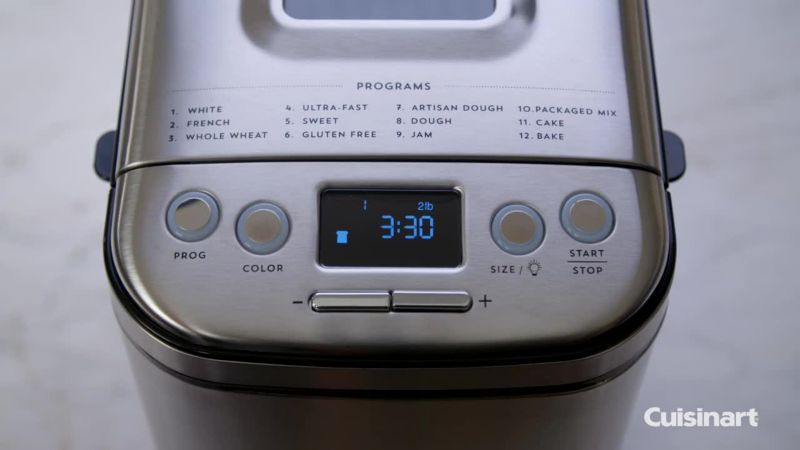 Play Cuisinart ® Compact Automatic Bread Maker - video 1 of 1