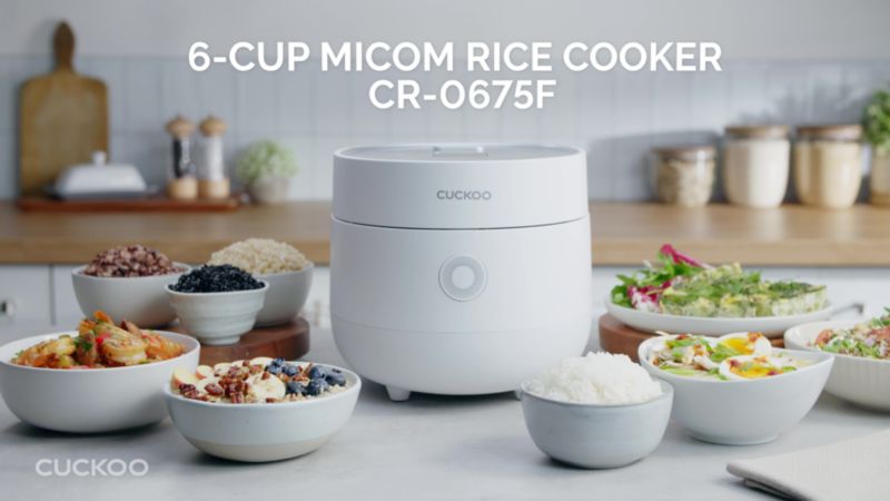 Play Cuckoo® 6-Cup Micom Rice Cooker - video 1 of 1