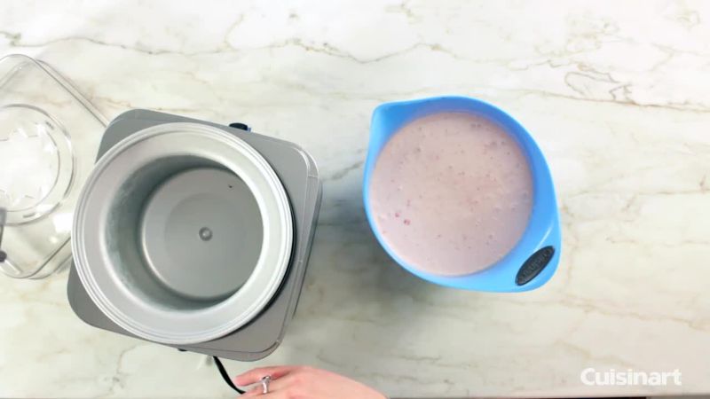 Play Cuisinart ® Pure Indulgence ™ 2-Qt. Frozen Yogurt, Sorbet and Ice Cream Maker - video 1 of 1