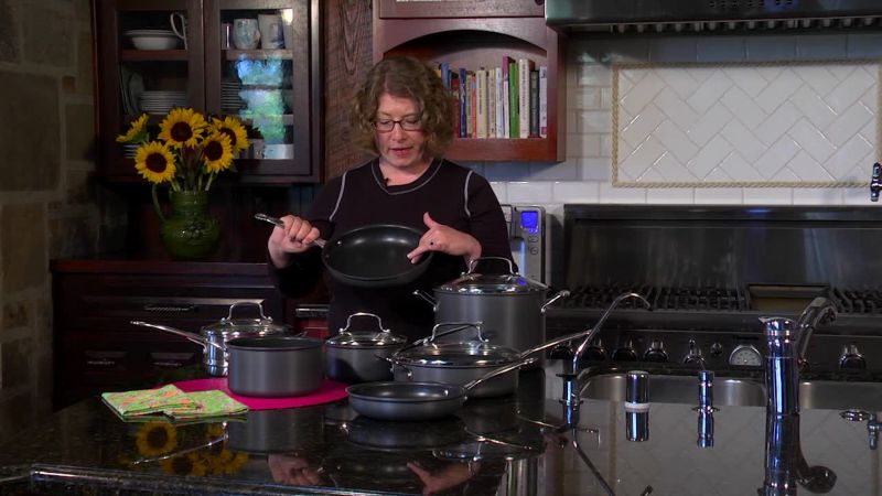 Play Cuisinart ® Chef's Classic™ 11-Piece Hard-Anodized Non-Stick Cookware Set - video 1 of 1