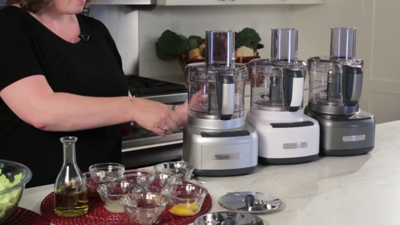 Play Cuisinart ® Elemental Silver 8-Cup Food Processor - video 1 of 1